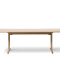 c18 dining table in soaped oak designed by borge mogensen for fredericia furniture