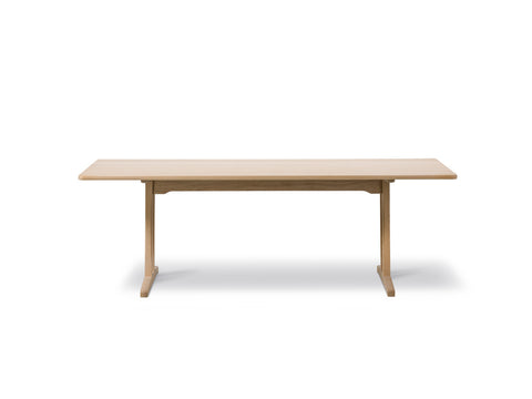 c18 dining table in soaped oak designed by borge mogensen for fredericia furniture