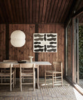 Borge Mogensen Dinign Table and Chairs in Scandinavian Dining Room by Fredericia Furniture