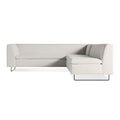bonnie and clyde modern sectional sofa by Blu Dot in vos bone