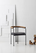 Premium handcrafted mid-century modern chair by DK3 with timeless design