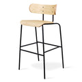 bantam bar stool by gus modern in blonde ash