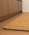 gold boucle runner by Mark Krebs