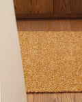 gold boucle runner by Mark Krebs