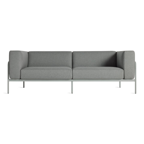 modern outdoor cache sofa by Blu Dot in toohey breezy blue