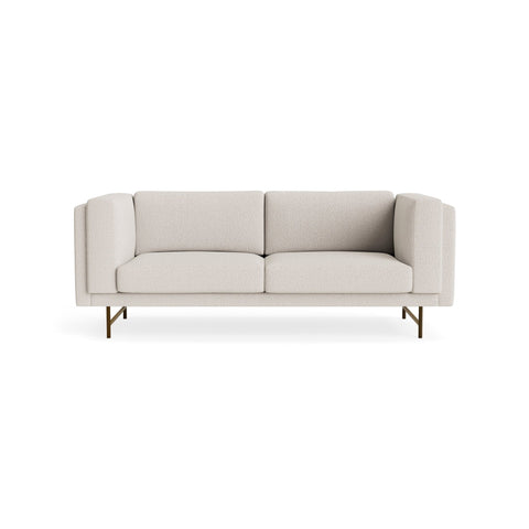 Coffer 82" Sofa by Blu Dot in Vos Bone, front view