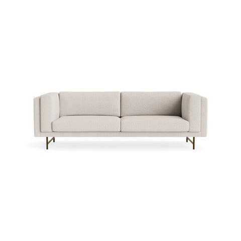 Coffer 96" Sofa by Blu Dot in Vos Bone, front view