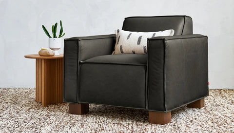 cabot chair by Gus* Modern with Odeon End Table