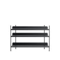 compile shelving unit by muuto in black