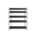 compile shelving unit by muuto in black