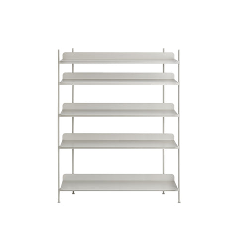 compile shelving unit by muuto in grey