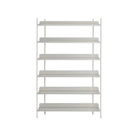 compile shelving unit by muuto in grey