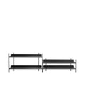 compile shelving unit by muuto in black