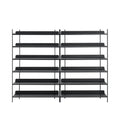 compile shelving unit by muuto in black