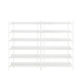 compile shelving unit by muuto in white