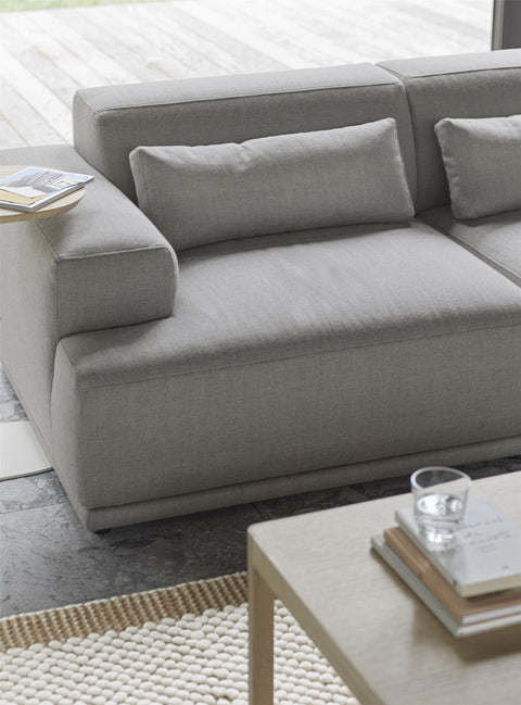 connect soft modular sofa in rewool 128 by muuto