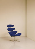 Ergonomic Corona Chair with stainless steel frame and bold form