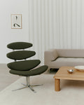 Corona Chair by Poul M. Volther in modern Scandinavian living room