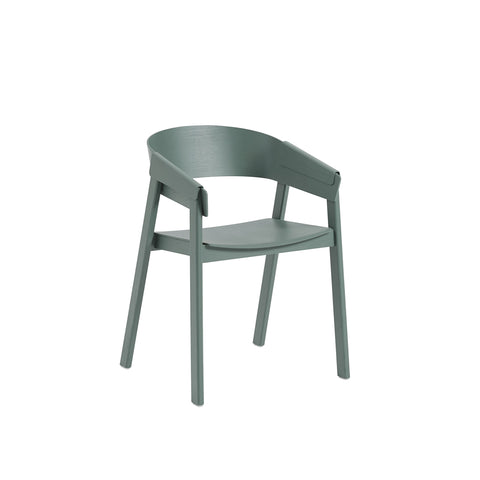 cover armchair by muuto in green