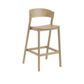 Muuto Cover Bar Stool in oak 