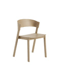 oak cover side chair designed by muuto