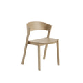 oak cover side chair designed by muuto