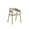 cover armchair by muuto in dark beige