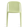 modern decade dining chair by Blu Dot in celery