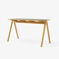 Daystak RD2 Table by &Tradition – Beech Frame with Fenix Verde Comodoro Laminate Top