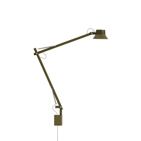 dedicate wall lamp by muuto in brown green