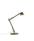 dedicate table lamp by muuto in brown green