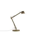 dedicate table lamp by muuto in brown green