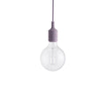 muuto e27 light pendant in dusty lilac