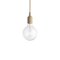 muuto e27 light pendant in beige rose