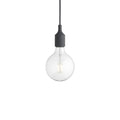 muuto e27 light pendant in dark grey