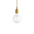 muuto e27 light pendant in mustard yellow