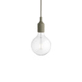 muuto e27 light pendant in olive