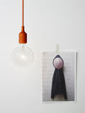 Muuto E27 Light Pendant with Colorful Finishes, Unique Modern Lighting Design