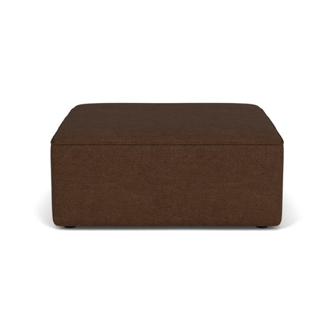 Audo Copenhagen Eave Sectional, Pouf 38" in Audo Bouclé 07, packshot on white