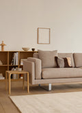Scandinavian wood coffee table – Piloti Square by Fredericia