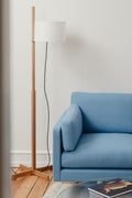 Fredericia EJ220 Sofa – compact two-seater in neutral tones