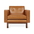 embassy chair in cognac leather by Gus* Modern