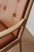 Cozy reading nook featuring the Hans J. Wegner 1788 lounge chair