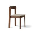 Form & Refine Blueprint Chair, Hallingdal 65 and Smoked Oak, solid oak dining chair, three-quarter view on white background