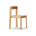 Form & Refine Blueprint Chair, Oak, solid oak dining chair, three-quarter view on white background