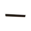 Form & Refine Echo Coat Rack 88, Black Stained Oak, solid oak wall coat rack, three-quarter view on white background