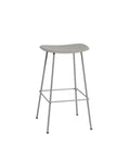 muuto fiber stool without backrest in grey