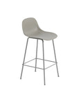 muuto fiber counter stool in grey