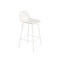 muuto fiber counter stool in white