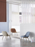 muuto fiber lounge chairs 